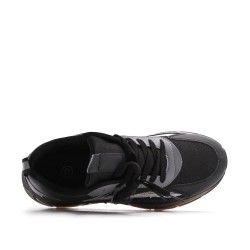 Men's lace-up sneakers shoes textil