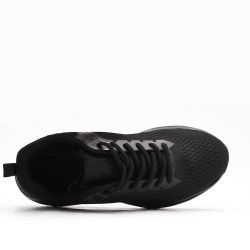 Men's lace-up sneakers shoes textil