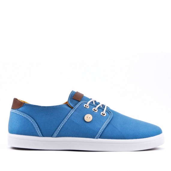 Men's lace-up sneakers shoes textil