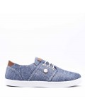 Men's lace-up sneakers shoes textil