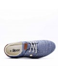 Men's lace-up sneakers shoes textil