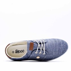 Men's lace-up sneakers shoes textil