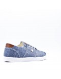 Men's lace-up sneakers shoes textil