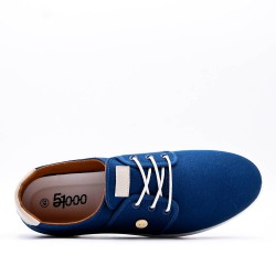 Men's lace-up sneakers shoes textil