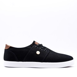 Men's lace-up sneakers shoes textil