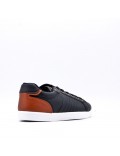 Men's lace-up sneakers shoes textil