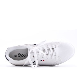 Men's lace-up sneakers shoes textil