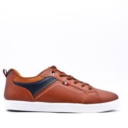 Men's lace-up sneakers shoes textil