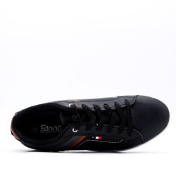 Men's lace-up sneakers shoes textil