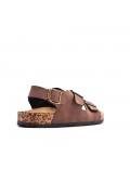 Sandale homme en simili cuir