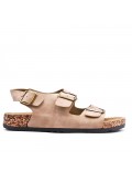 Sandale homme en simili cuir