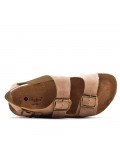 Sandale homme en simili cuir