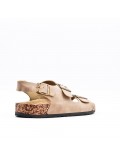 Sandale homme en simili cuir