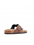 Sandale homme en simili cuir