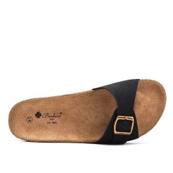 Sandale homme en simili cuir