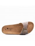 Sandale homme en simili cuir