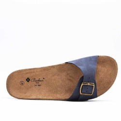 Sandale homme en simili cuir