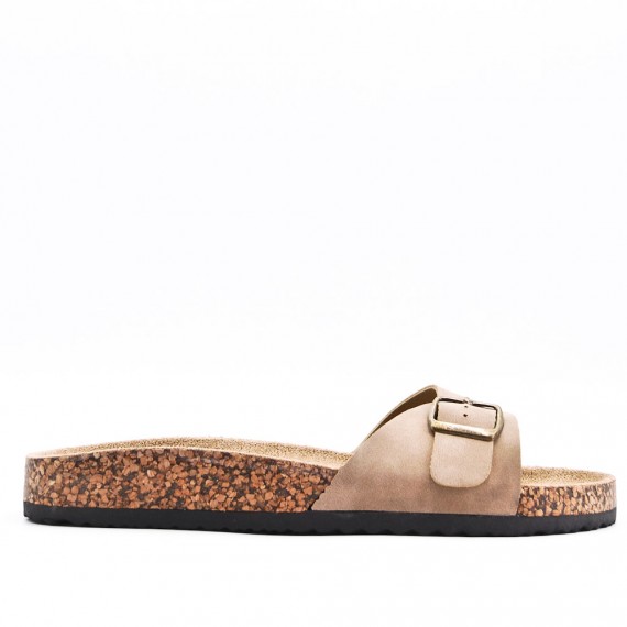 Sandale homme en simili cuir