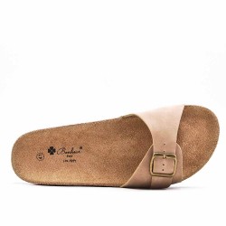 Sandale homme en simili cuir