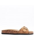 Sandale homme en simili cuir