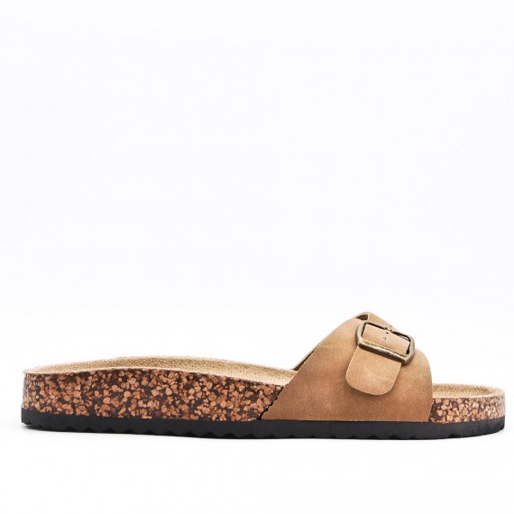 Sandale homme en simili cuir