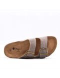 Sandale homme en simili cuir