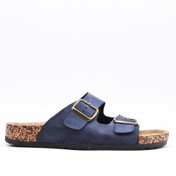 Sandale homme en simili cuir