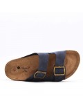 Sandale homme en simili cuir