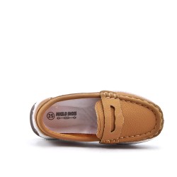 Child's moccasin in faux leather