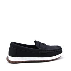 Child's moccasin in faux leather