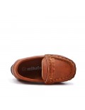 Child's moccasin in faux leather