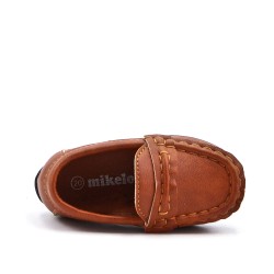 Child's moccasin in faux leather