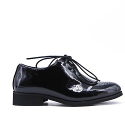 Derby enfant en simili cuir