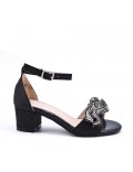 Sandale fille en simili cuir