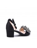 Sandale fille en simili cuir