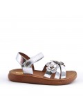 Sandale fille en simili cuir