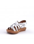 Sandale fille en simili cuir