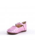 Girl's faux leather ballerina