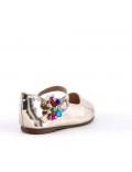 Ballerine en simili cuir pour fille