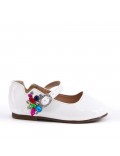 Ballerine en simili cuir pour fille