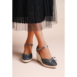 Espadrilles talons hauts pour femme