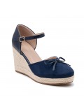 Women's high heel espadrilles