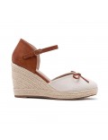 Women's high heel espadrilles