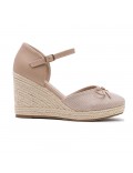 Women's high heel espadrilles