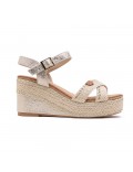 Women's high heel espadrilles