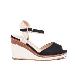 Women's high heel espadrilles