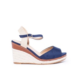 Women's high heel espadrilles