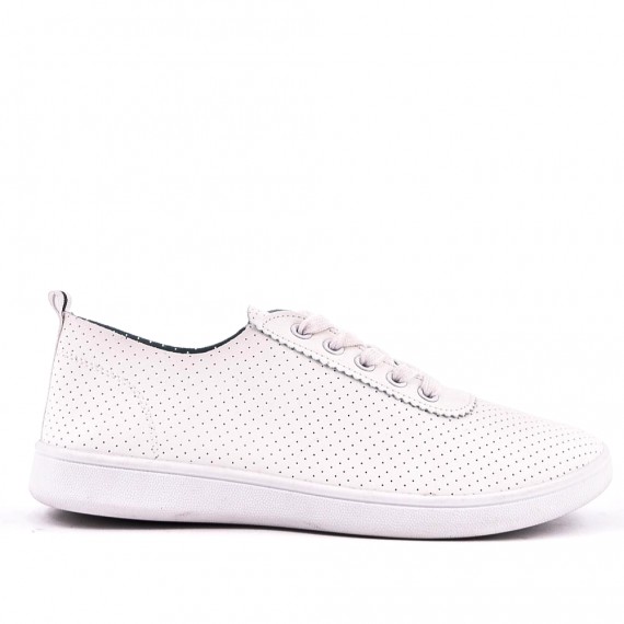 Grande Taille 38-43- basket comfort en simili cuir pour femme