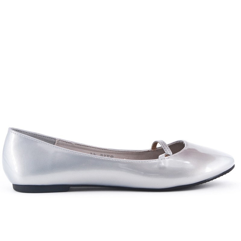 ballerine argent